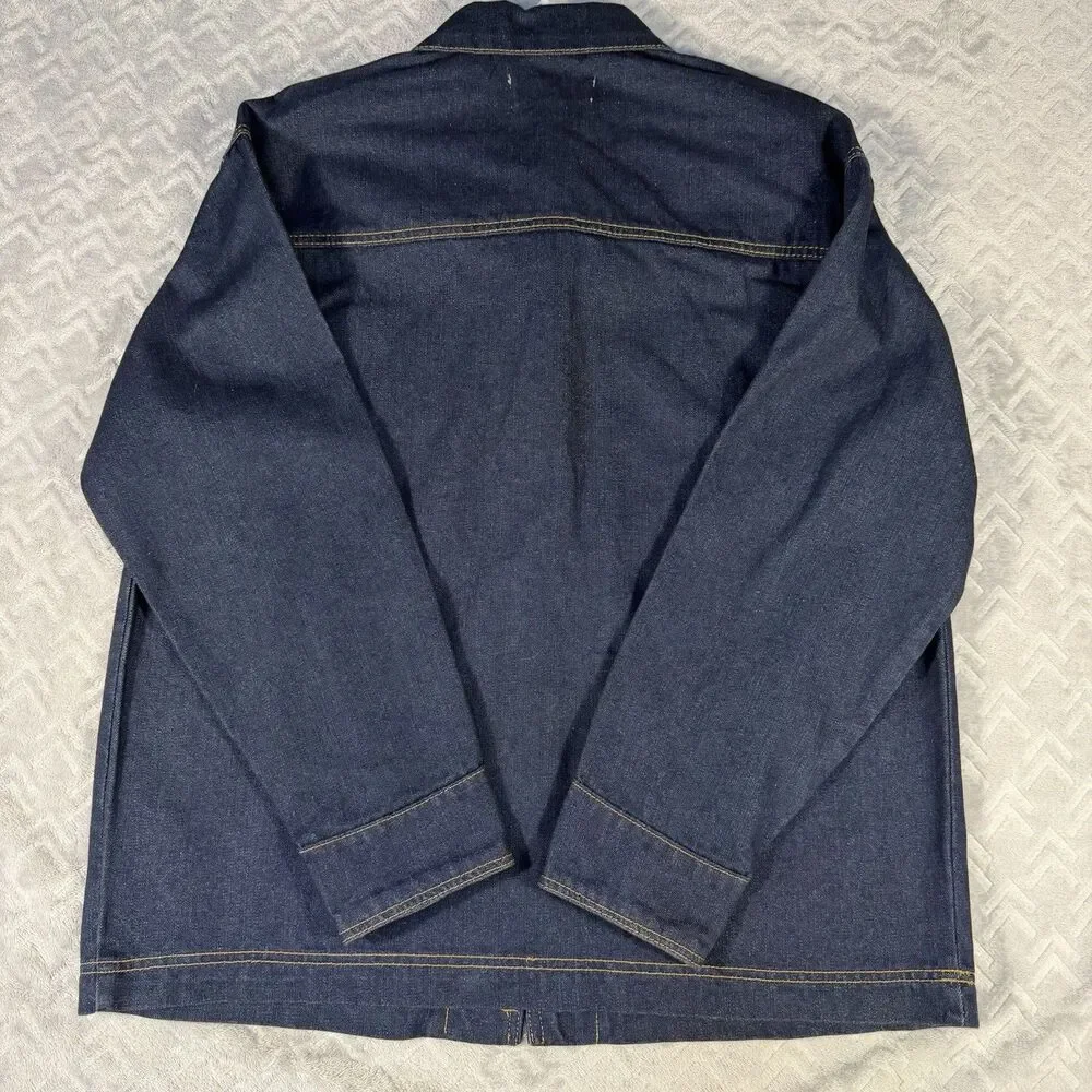 Stoosh Vintage Look Women's Denim Blue Jean‎ Long Sleeve Jacket Size Small NWT